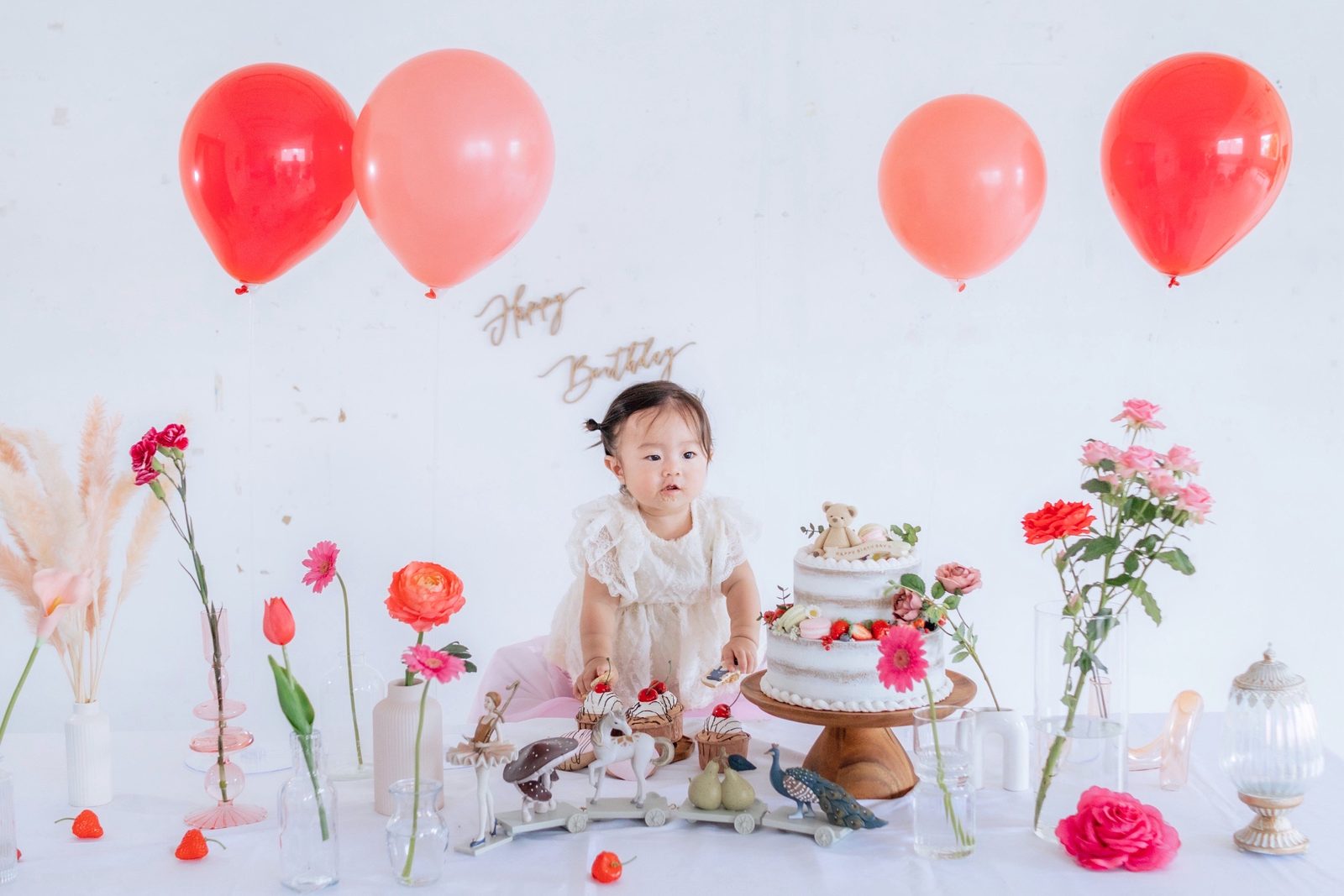 フォトスタジオ小物｜クレイケーキによる撮影ディスプレイ