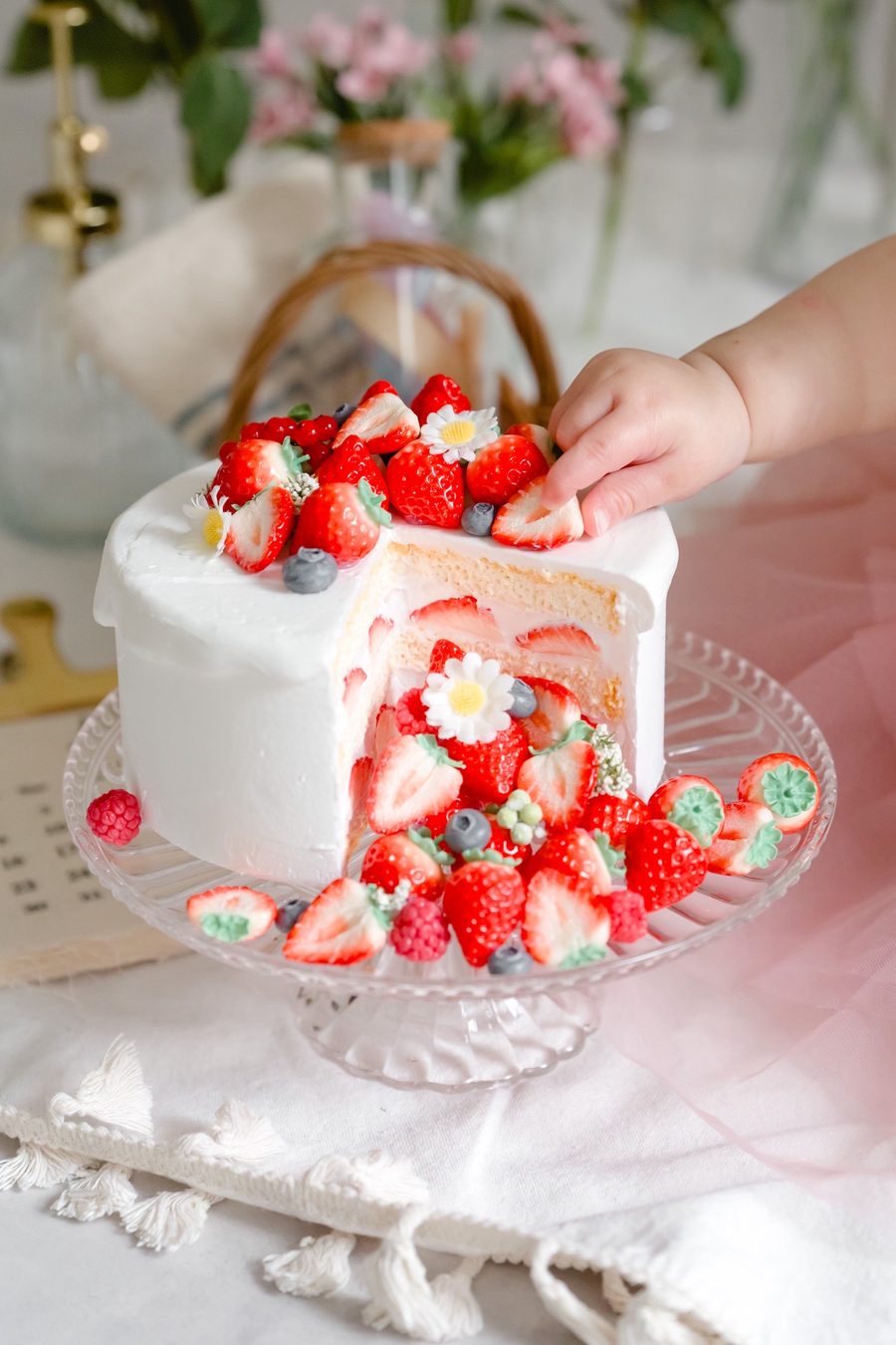 サンプルケーキ制作例｜撮影用ディスプレイ