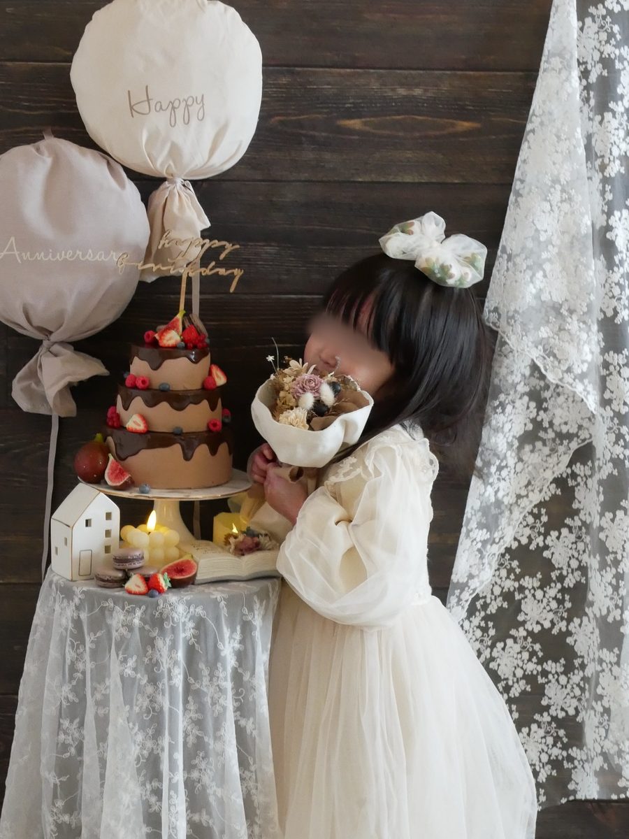 マタニティフォト用クレイケーキ