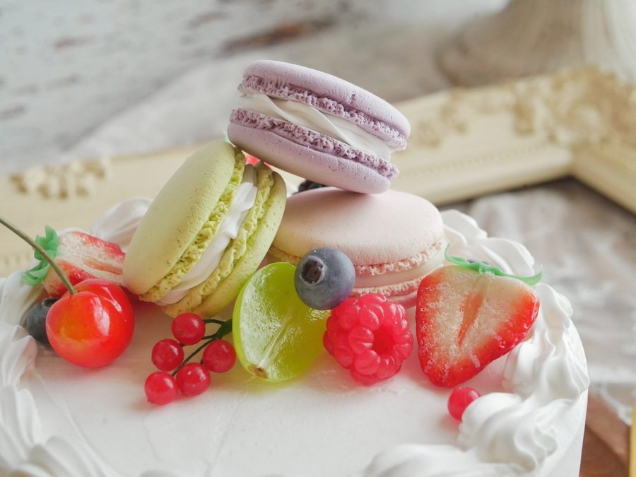 ウエディングケーキ制作例｜クレイ造形