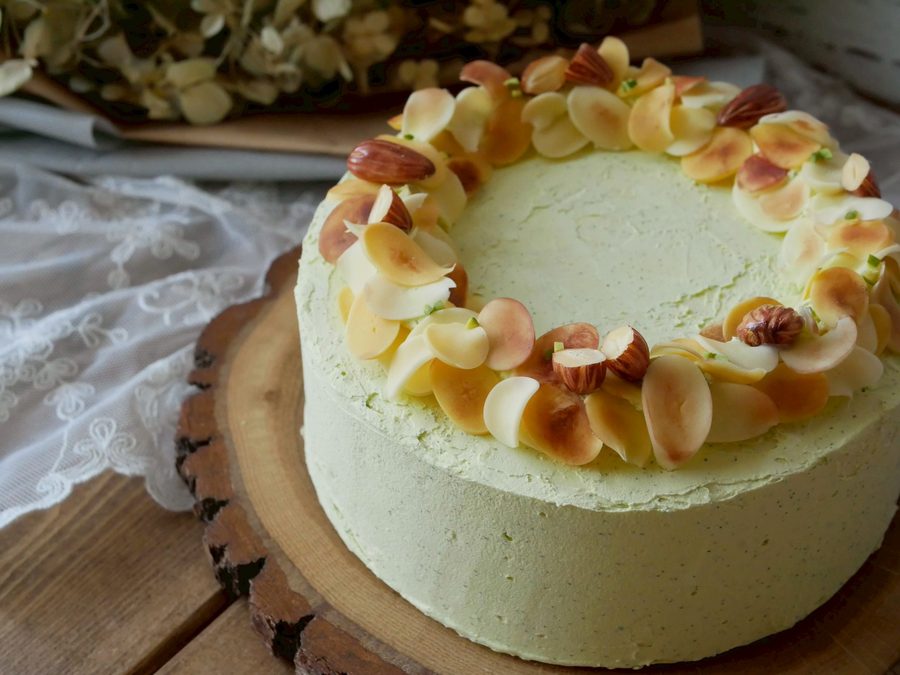 バースデークレイケーキ制作例