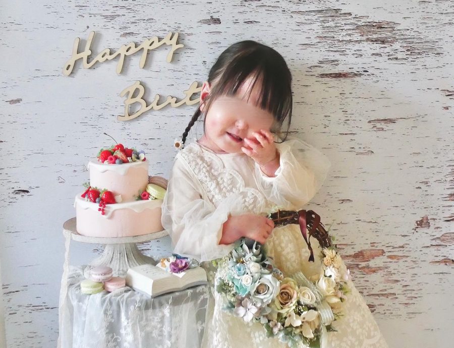 フェイクケーキ制作例｜マタニティフォト小物